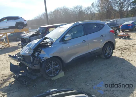 2015 Hyundai Tucson Se из США, поврежденный, VIN KM8JU3AGXFU050844